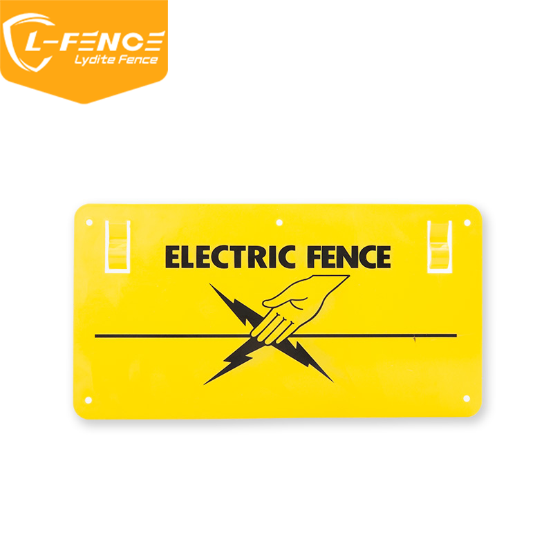 Lydite® Electric Fence Warning Sign