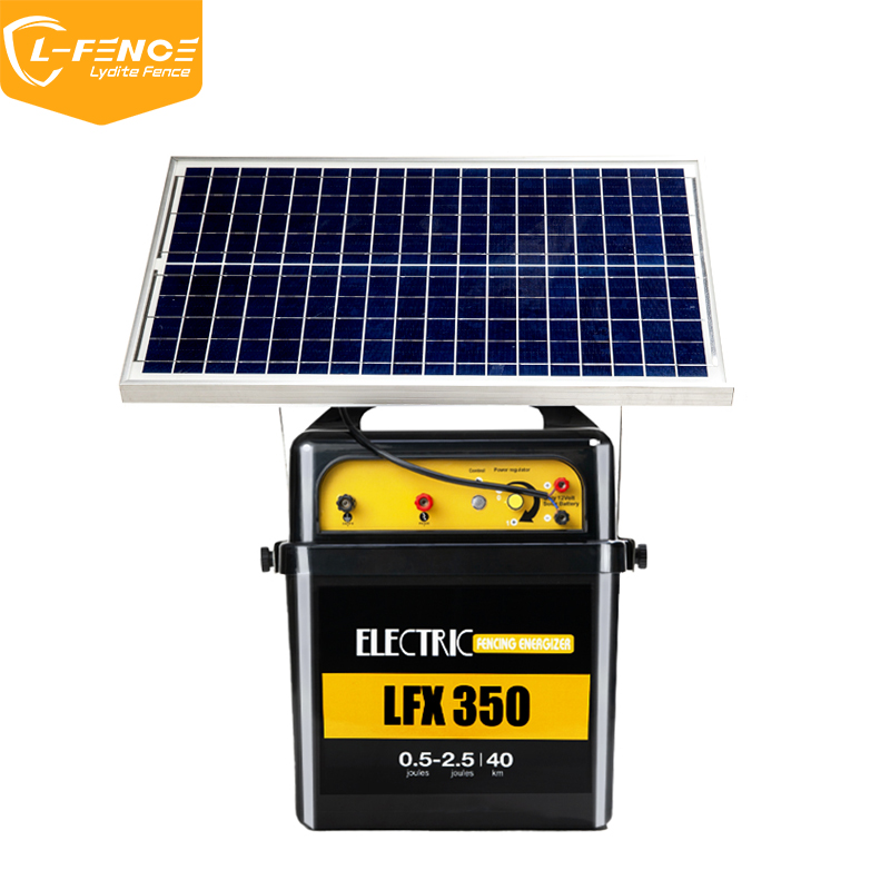 Lydite® Farming 2.5J 40km Solar Fence Energizer
